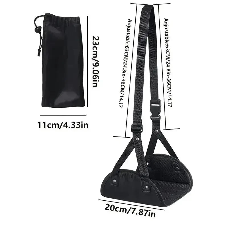 Adjustable Airplane Footrest