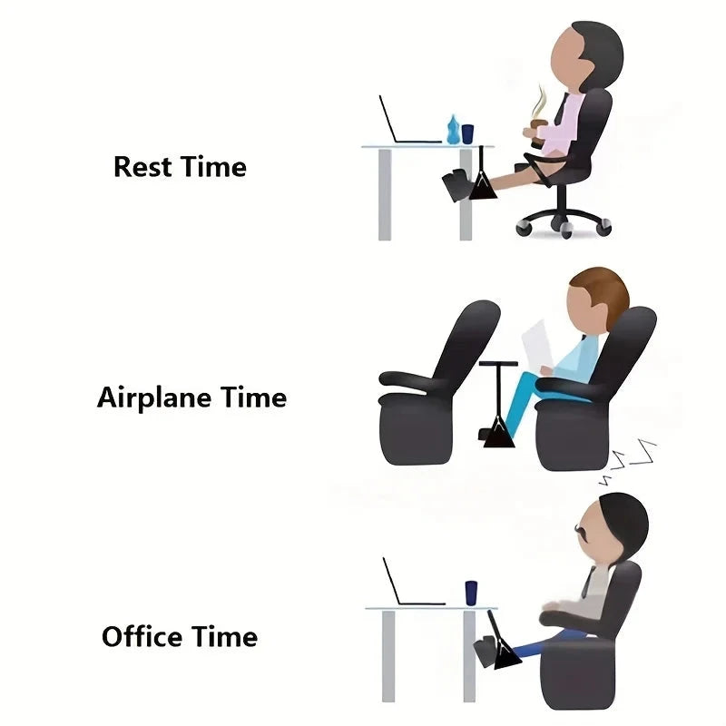 Adjustable Airplane Footrest