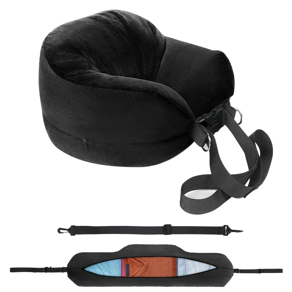 Fillable Travel Neck Pillow