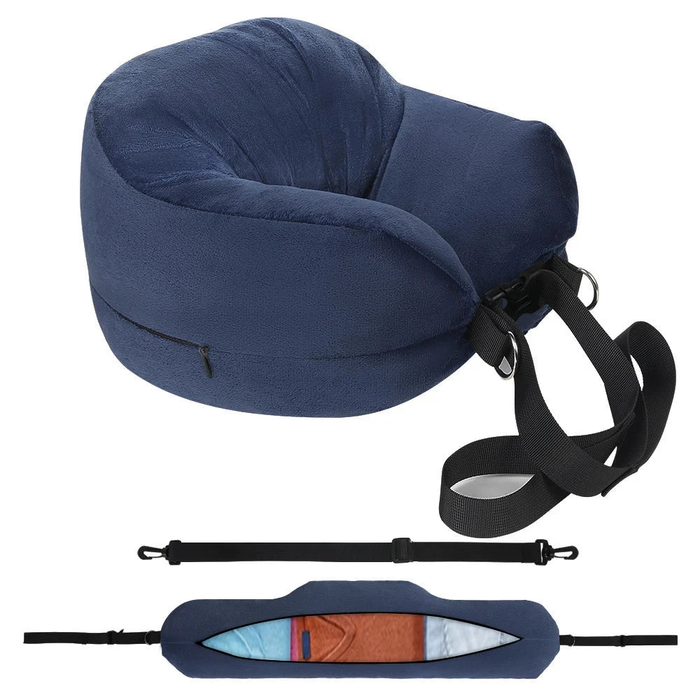 Fillable Travel Neck Pillow