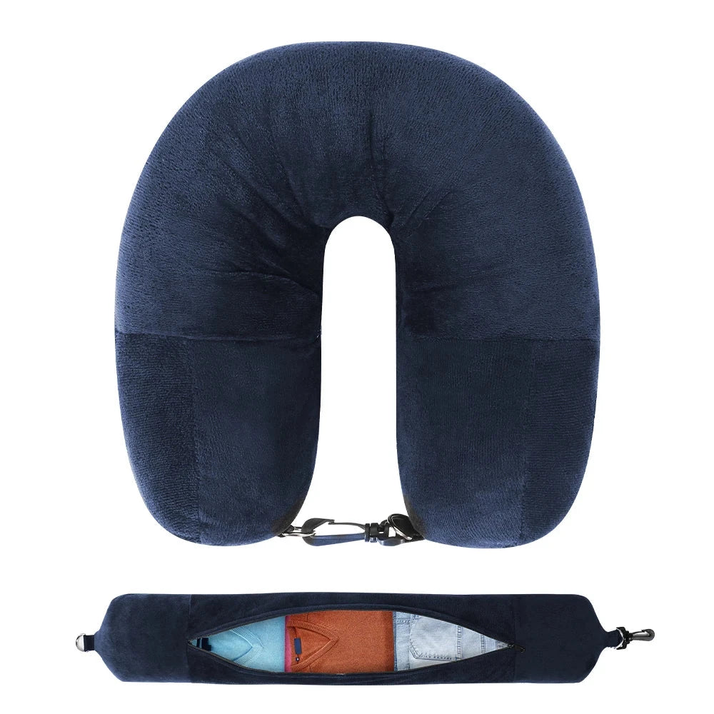 Fillable Travel Neck Pillow