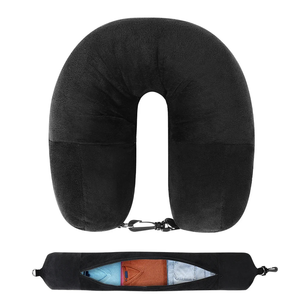 Fillable Travel Neck Pillow