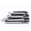 Compressible 4-Piece Travel Bags