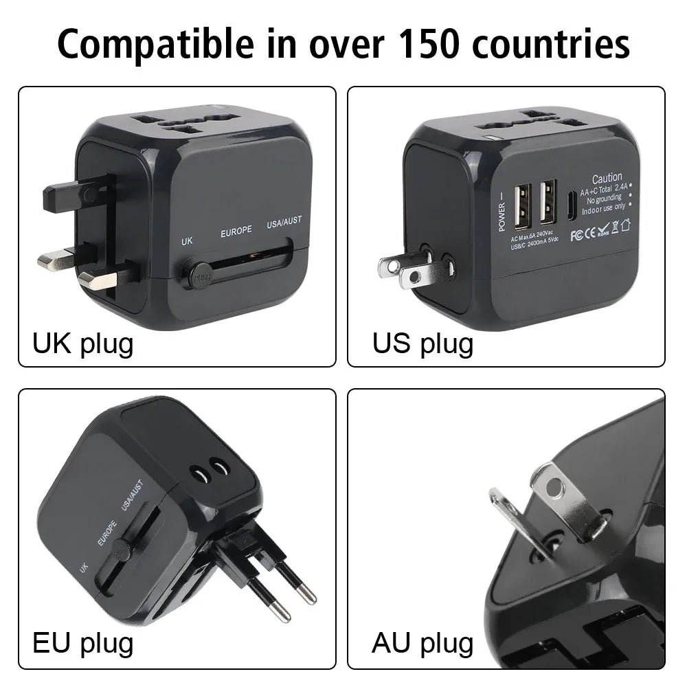 All-in-One Universal Travel Adapter