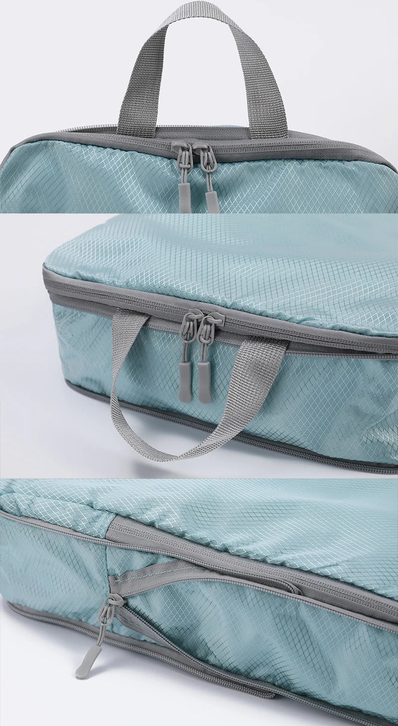 Compressible 4-Piece Travel Bags