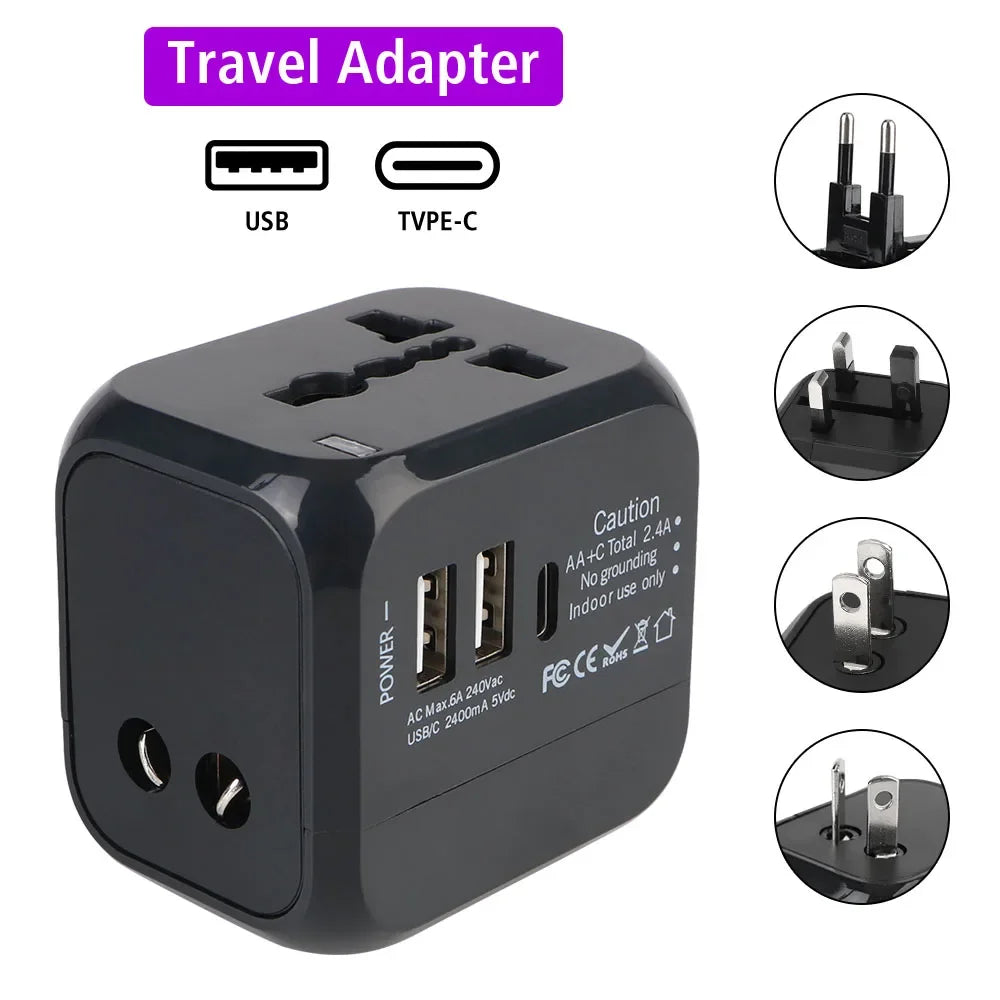 All-in-One Universal Travel Adapter