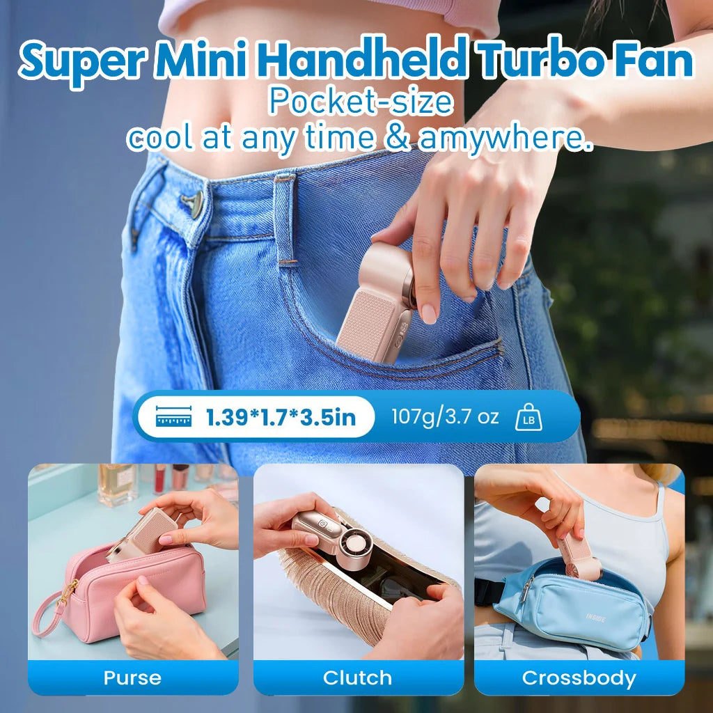 Mini Handheld Fan