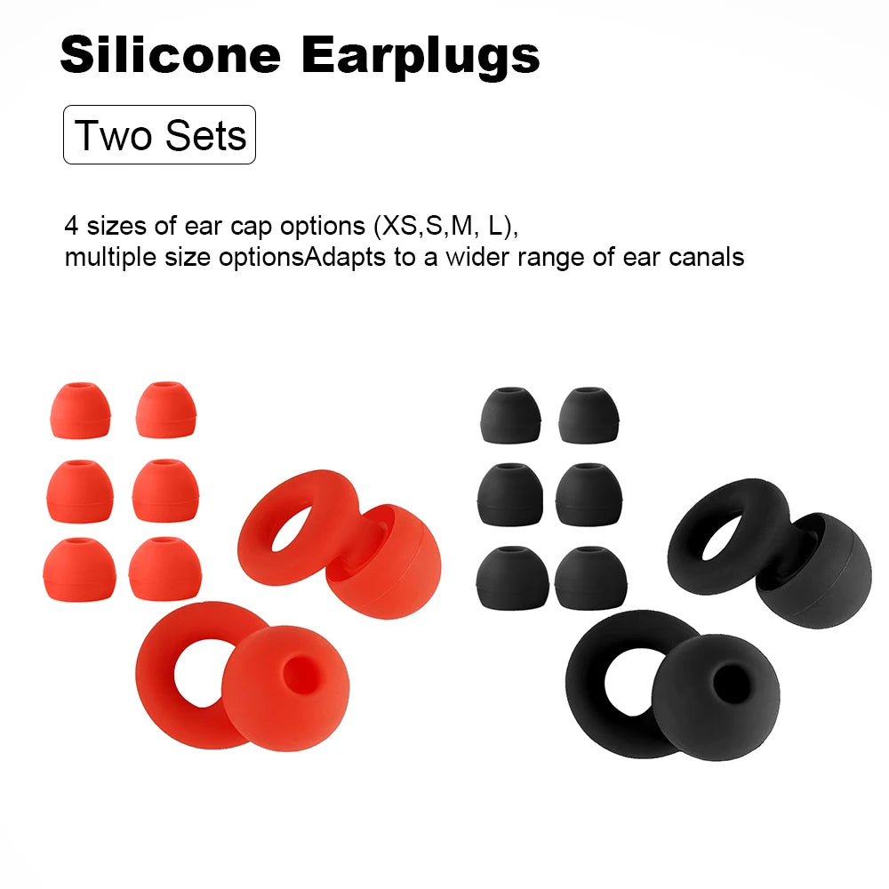 Noise Reduction Silicone Earplugs