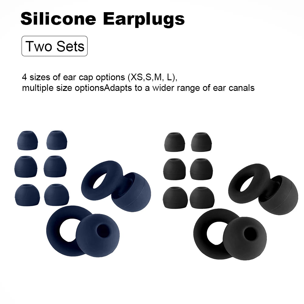 Noise Reduction Silicone Earplugs