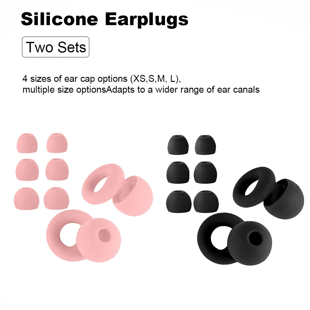 Noise Reduction Silicone Earplugs