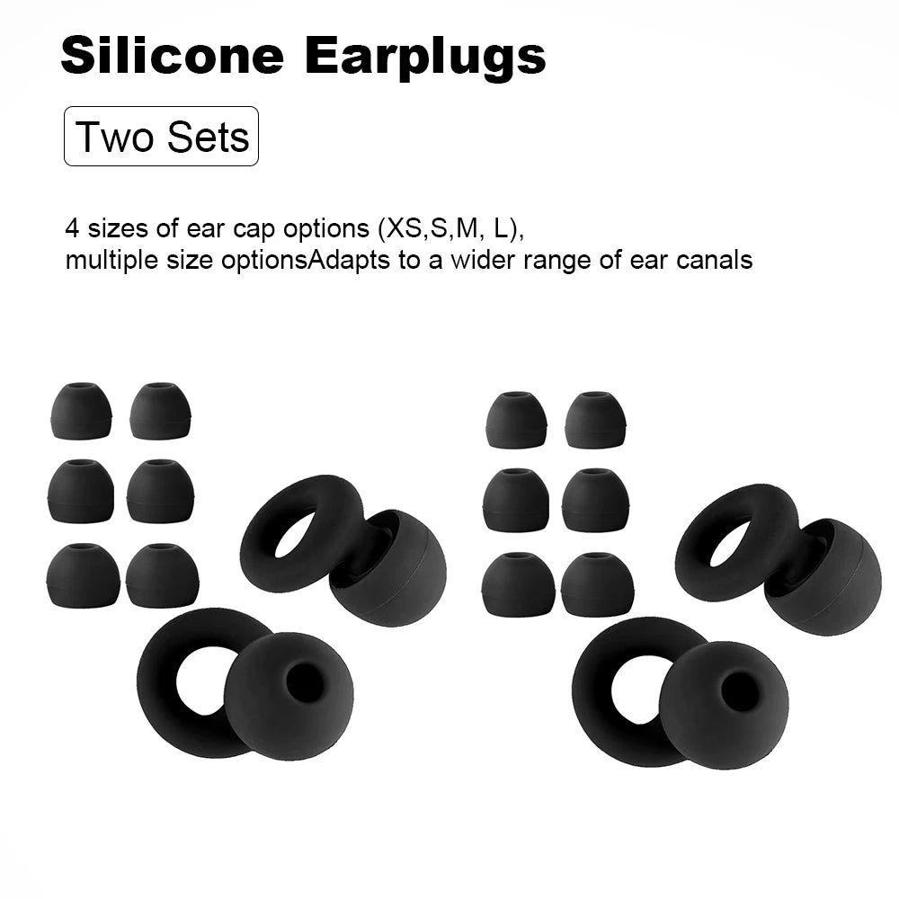 Noise Reduction Silicone Earplugs