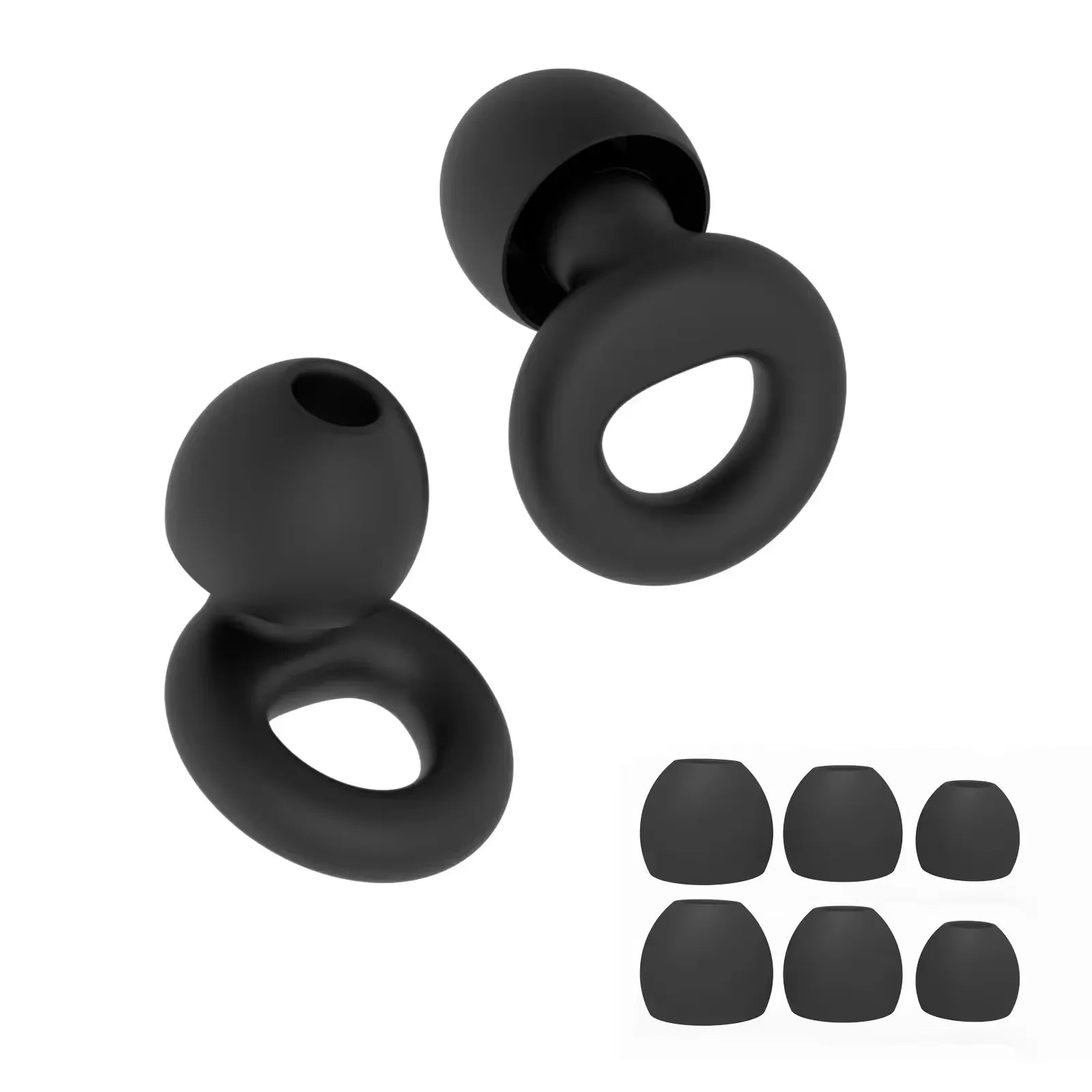Noise Reduction Silicone Earplugs