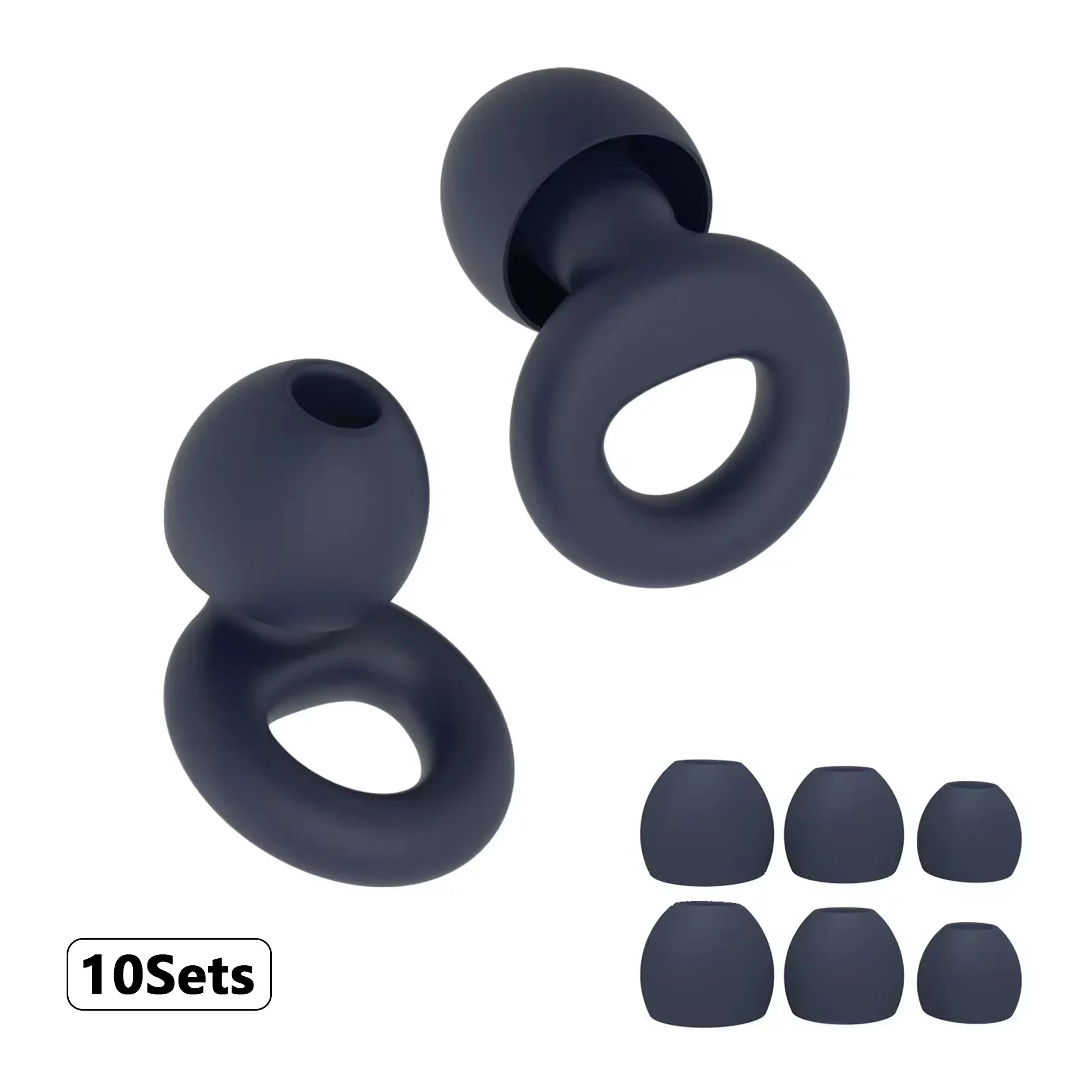 Noise Reduction Silicone Earplugs