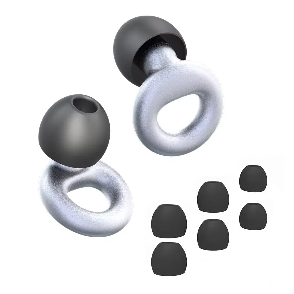 Noise Reduction Silicone Earplugs