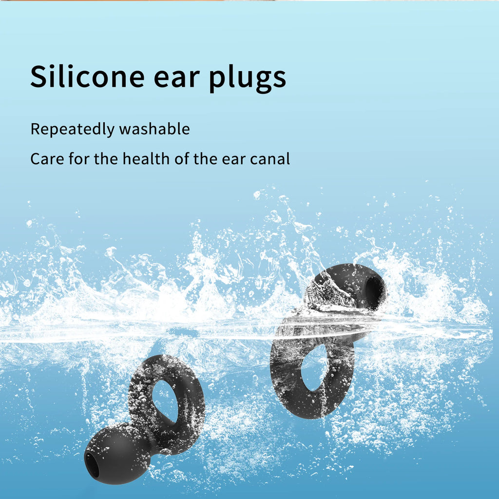 Noise Reduction Silicone Earplugs