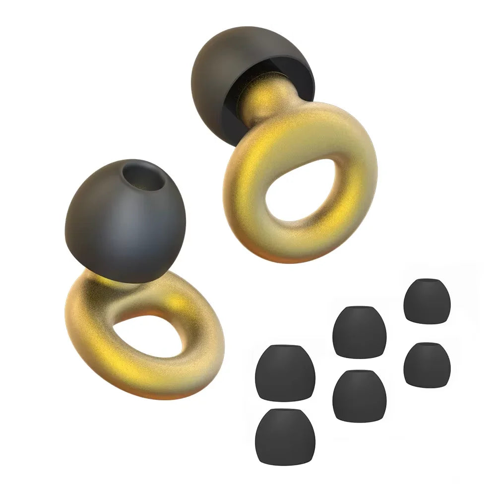 Noise Reduction Silicone Earplugs