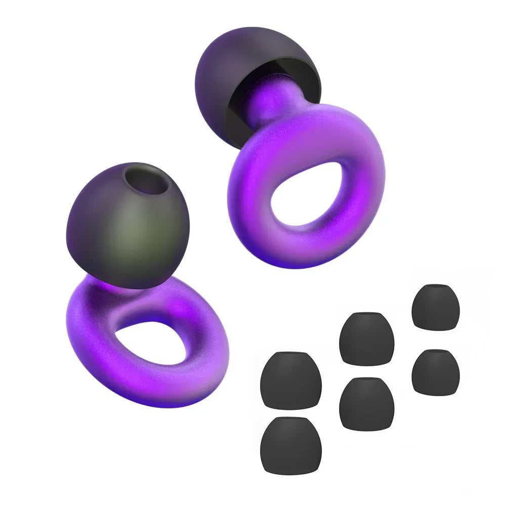Noise Reduction Silicone Earplugs